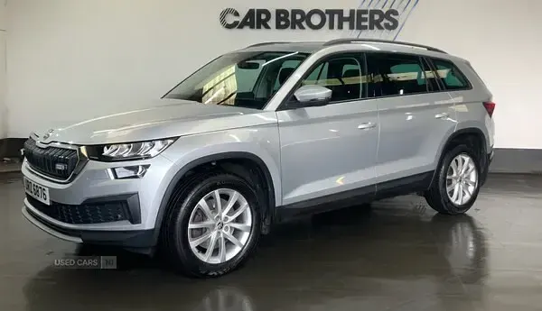 Used Skoda Kodiaq SE Drive 150 HP (110 kW) 2023 Silver SUV
