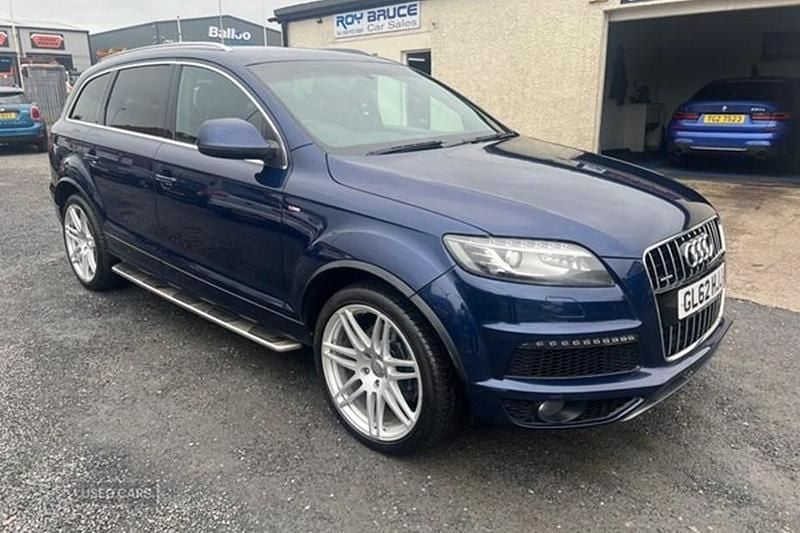 Black Used 2012 Audi Q7 S-line plus SUV | £7,995 (Fair price) - Image 1/1