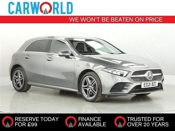 Grey Used 2021 Mercedes A250 AMG line Hatchback | £19,680 (Fair price) - Image 1/3