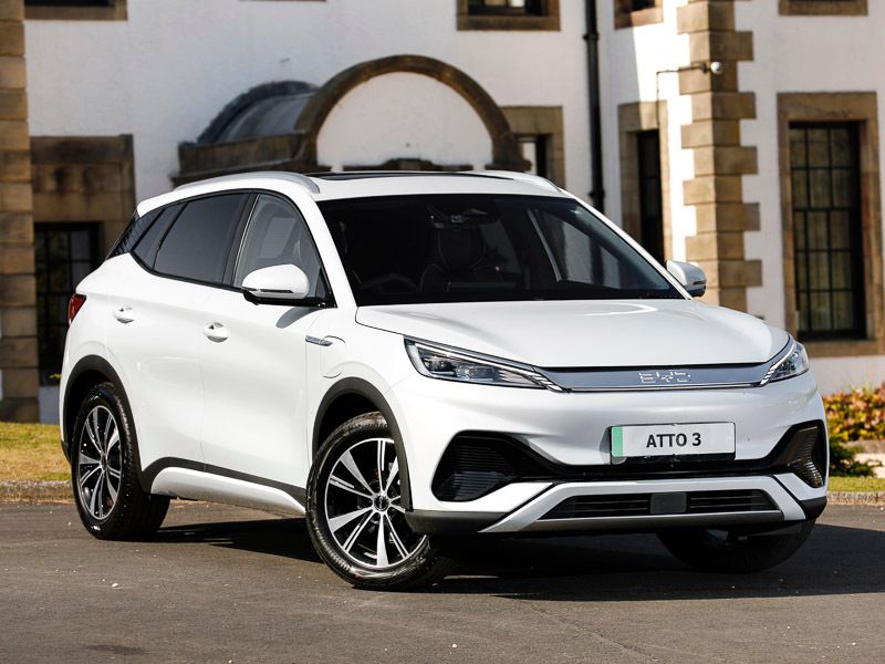 White New 2025 BYD Atto 3 Comfort SUV | £36,095 (Expensive) - Image 1/4