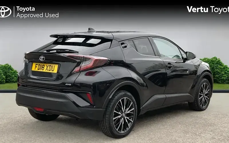 Used Toyota C-HR 116 HP (85 kW) 2018 Black SUV