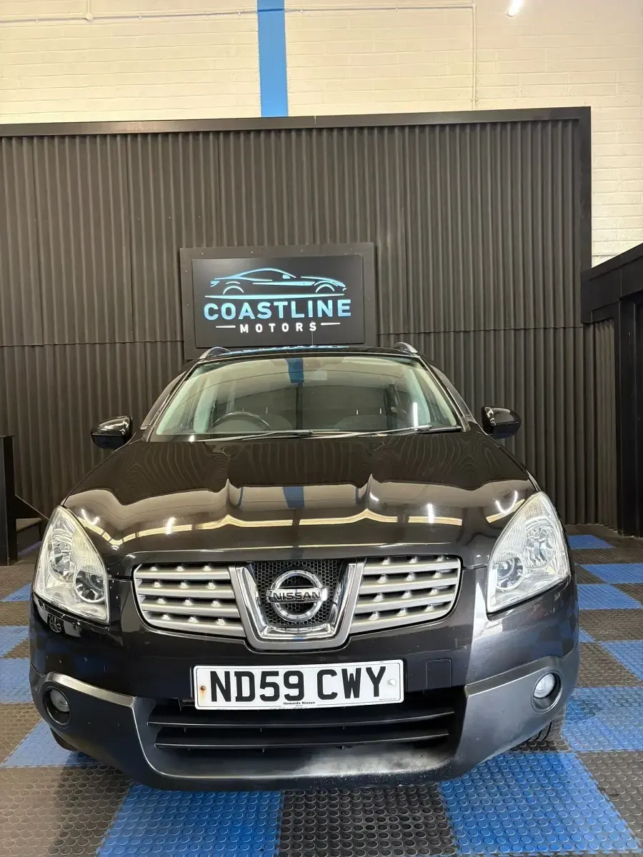 Usado Nissan Qashqai N-TEC 110 CV (80 kW) 2009 Negro SUV