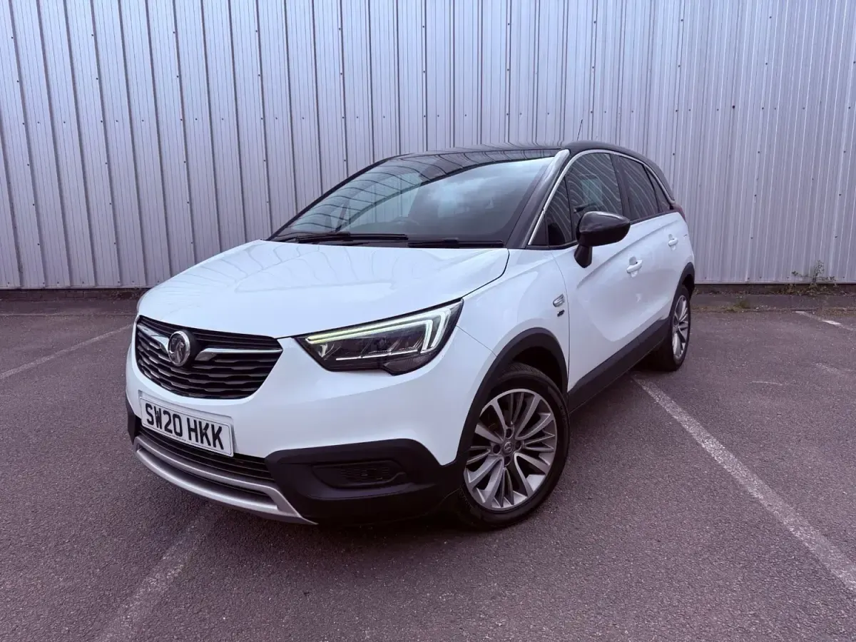 Second-hand Vauxhall Crossland X 83 CP (61 kW) 2020 Alb SUV