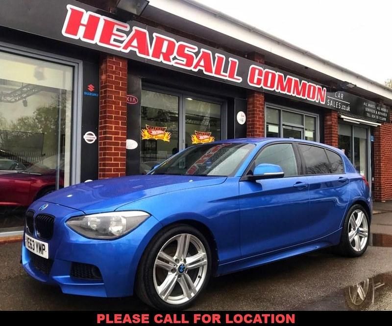 Used BMW 114 M Sport 114 HP (83 kW) 2013 Blue Hatchback