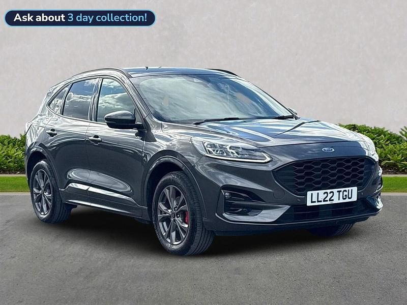 Grey Used 2022 Ford Kuga ST-Line SUV | £19,438 (Fair price) - Image 1/4