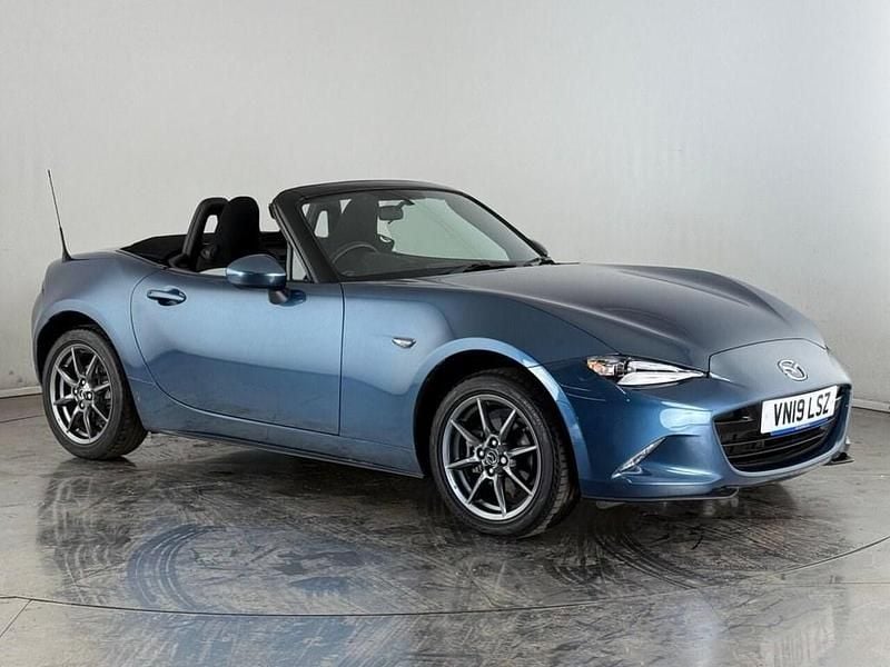 Blue Used 2019 Mazda MX5 Cabriolet | £14,900 (Good price) - Image 1/3