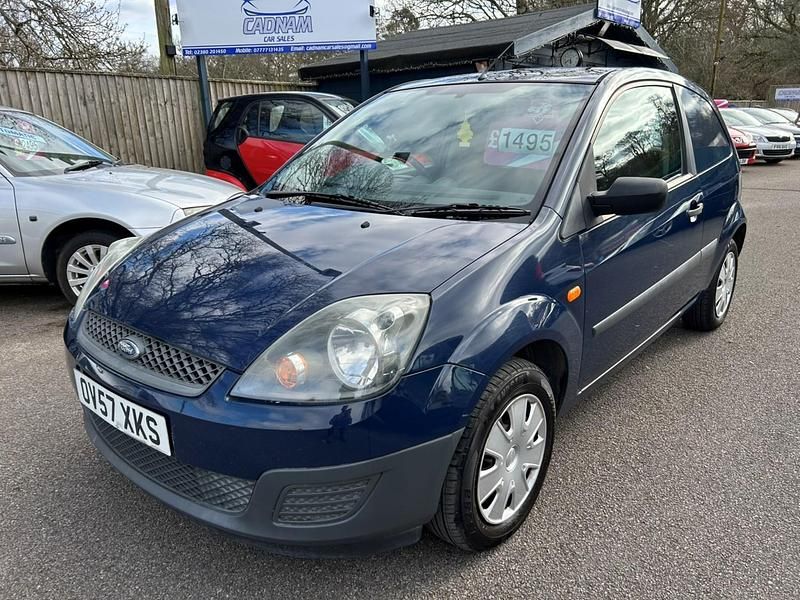 Used Ford Fiesta 2008 Blue Van