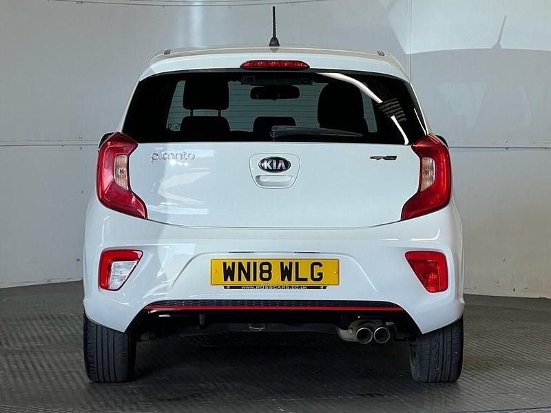 Used Kia Picanto GT-Line 66 HP (48 kW) 2018 White Hatchback