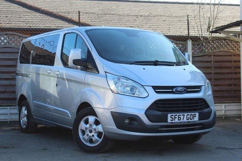 Silver Used 2017 Ford Tourneo Custom Titanium MPV | £11,790 (Good price) - Image 1/4
