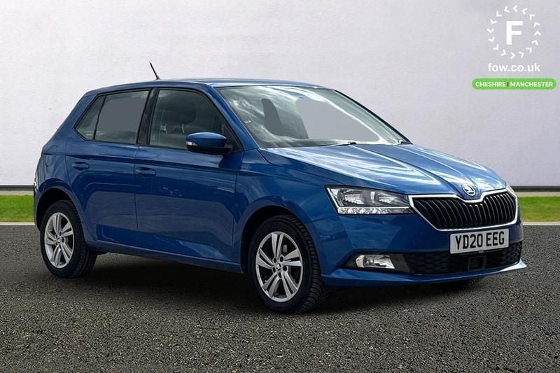Blue Used 2020 Skoda Fabia SE Hatchback | £8,699 (Fair price) - Image 1/3