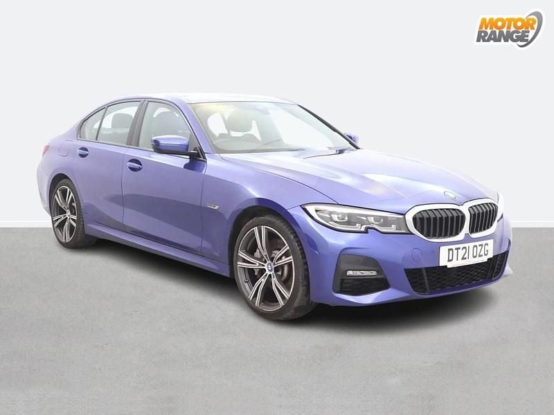 Used BMW 330e M Sport 2021 Blue Sedan