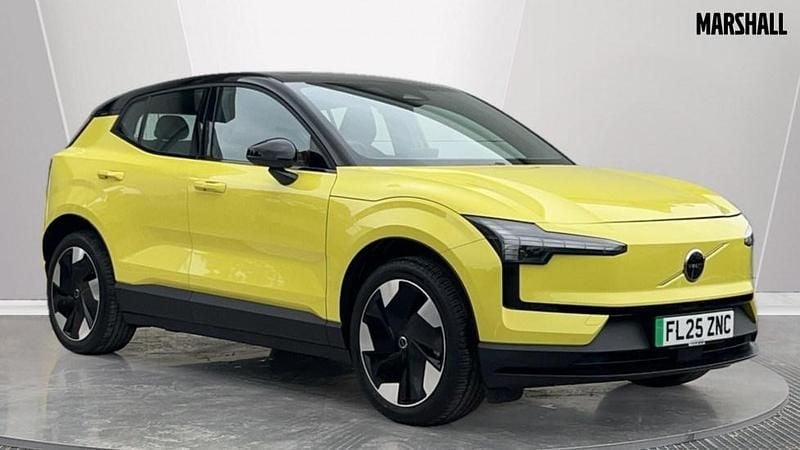 Yellow Used 2024 Volvo EX30 Plus SUV | £26,591 (Fair price) - Image 1/4
