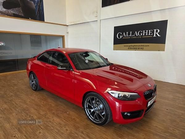 Used BMW 218 Sport Line 2014 Red Coupe