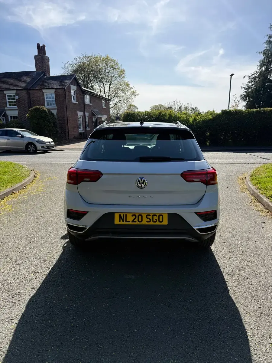 Used VW T-Roc SE 150 HP (110 kW) 2020 Silver SUV