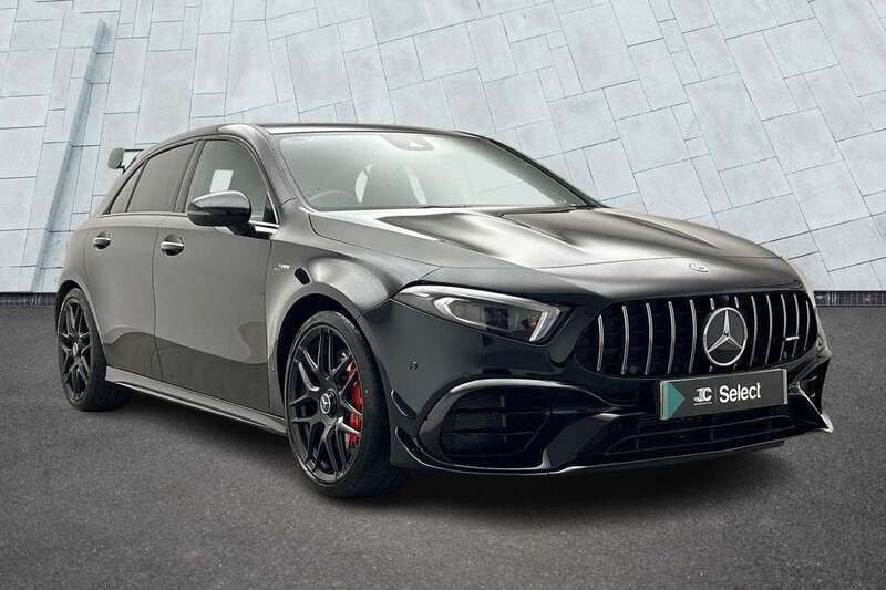 Black Used 2021 Mercedes A45 AMG AMG Hatchback | £40,800 (Fair price) - Image 1/4