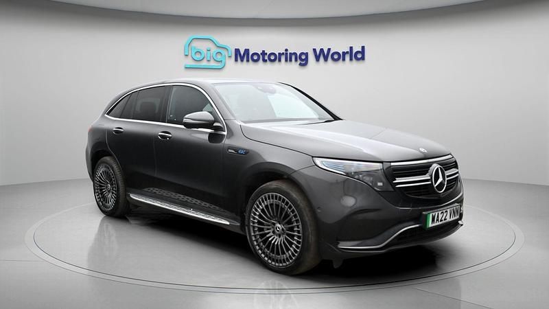 Used Mercedes EQC400 AMG line 300 kW (408 HP) 2022 Grey SUV