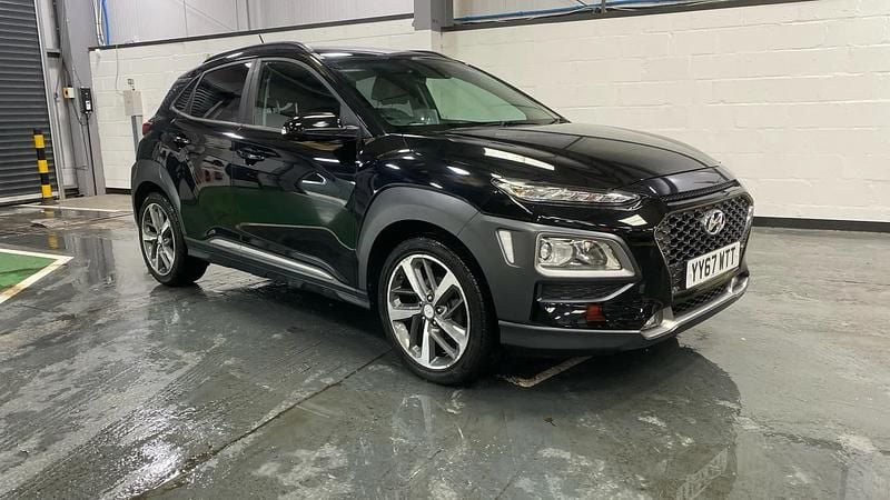 Black Used 2018 Hyundai Kona Premium SE SUV | £10,798 (Fair price) - Image 1/4