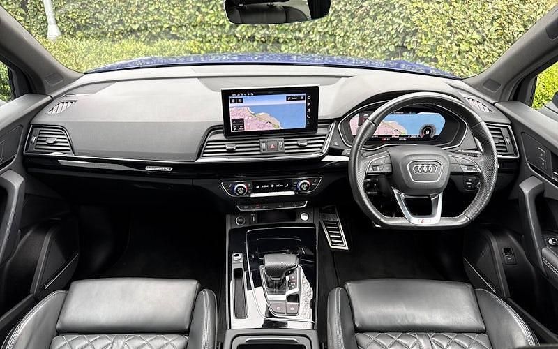 Used Audi Q5 Advanced 265 HP (194 kW) 2022 Blue SUV