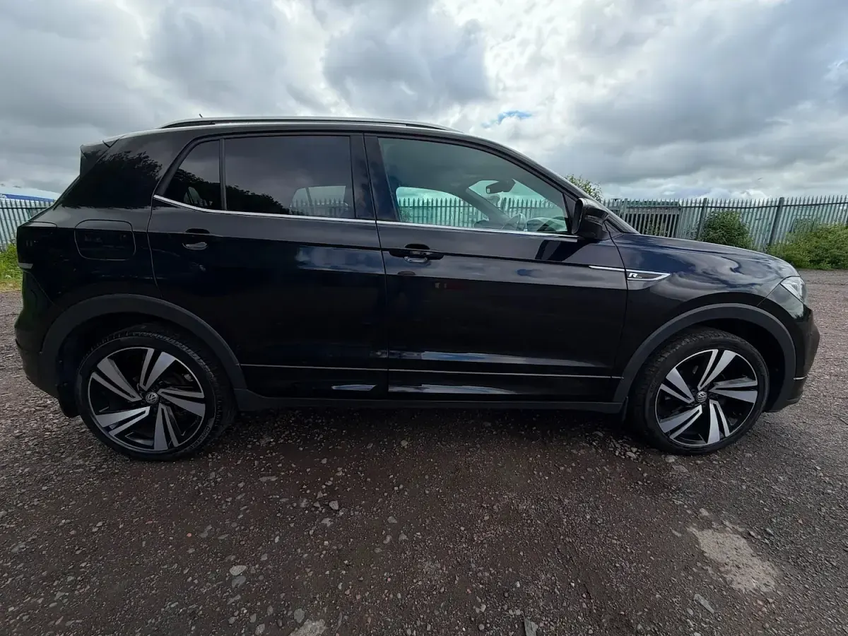 Used VW T-Cross R-line 115 HP (84 kW) 2019 Black SUV