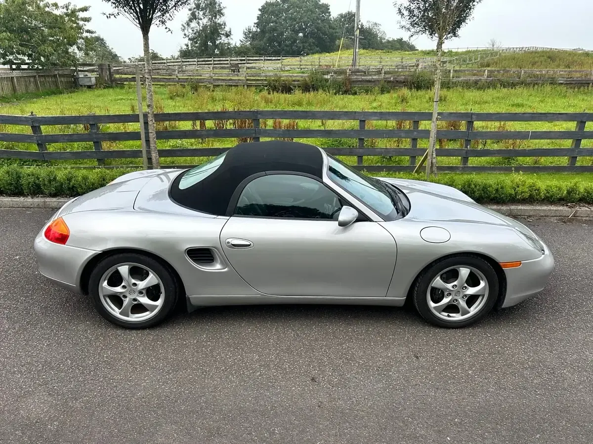 Used Porsche Boxster 2001 Silver Cabriolet