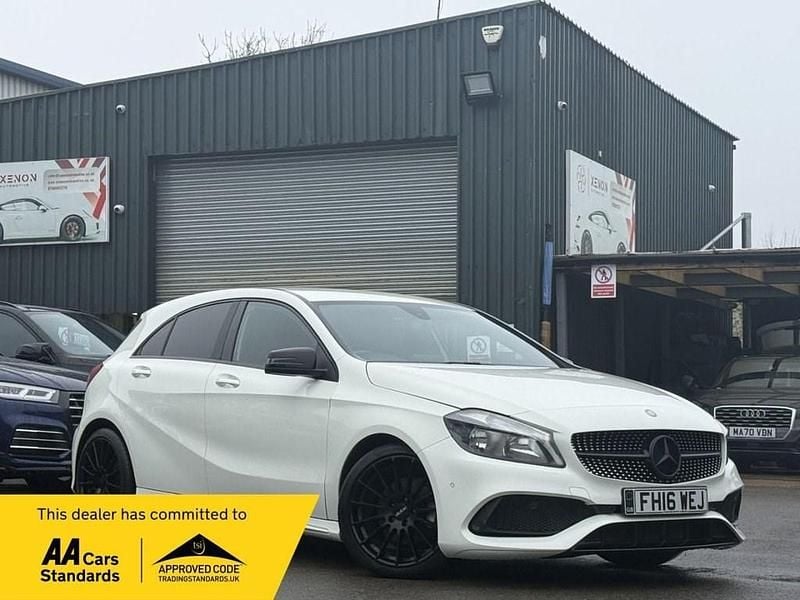 White Used 2016 Mercedes A200 Executive Hatchback | £8,490 (Fair price) - Image 1/4