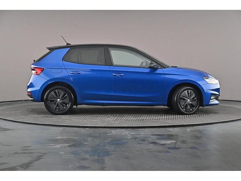Used Skoda 110 R Colour Edition 81 HP (59 kW) 2023 Race blue metallic black body / magic pearl effect roof Hatchback