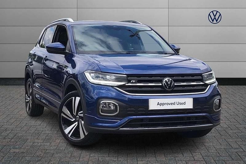 Blue Used 2023 VW T-Cross R-line SUV | £19,590 (Fair price) - Image 1/4