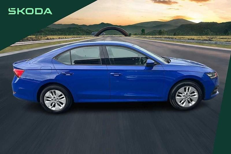 Used Skoda Octavia SE Technology 150 HP (110 kW) 2021 Blue Hatchback