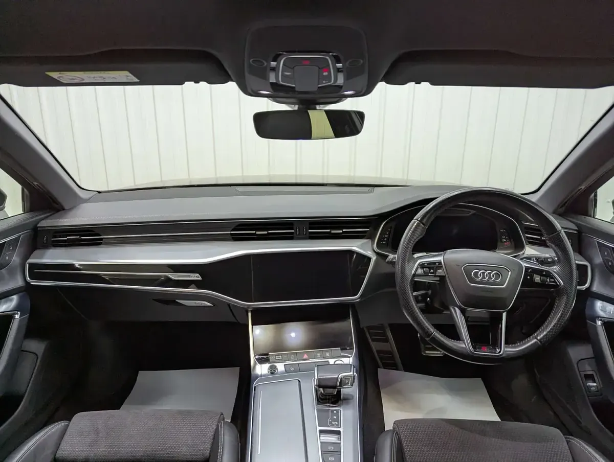 Used Audi A6 S-Line 204 HP (150 kW) 2019 Blue Estate
