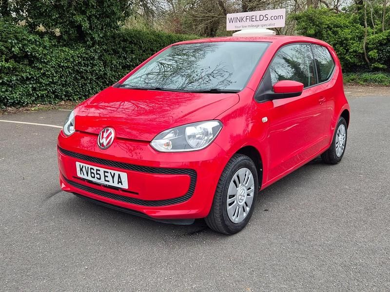 Used VW up! move up! 60 HP (44 kW) 2015 Red Hatchback