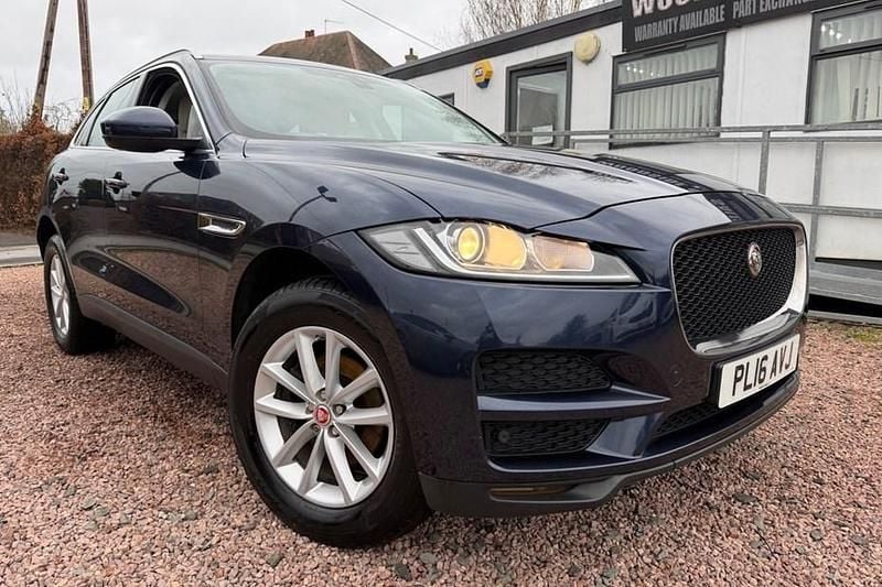 Blue Used 2016 Jaguar F-Pace Prestige SUV | £10,995 (Good price) - Image 1/1