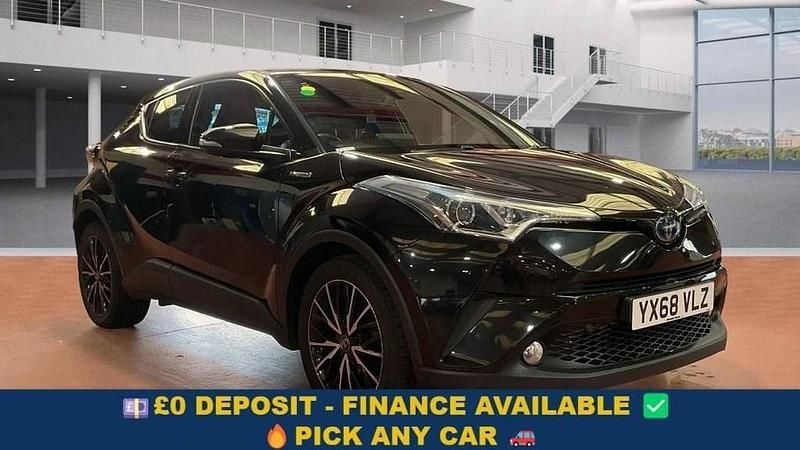 Black Used 2018 Toyota C-HR SUV | £14,199 (Fair price) - Image 1/4