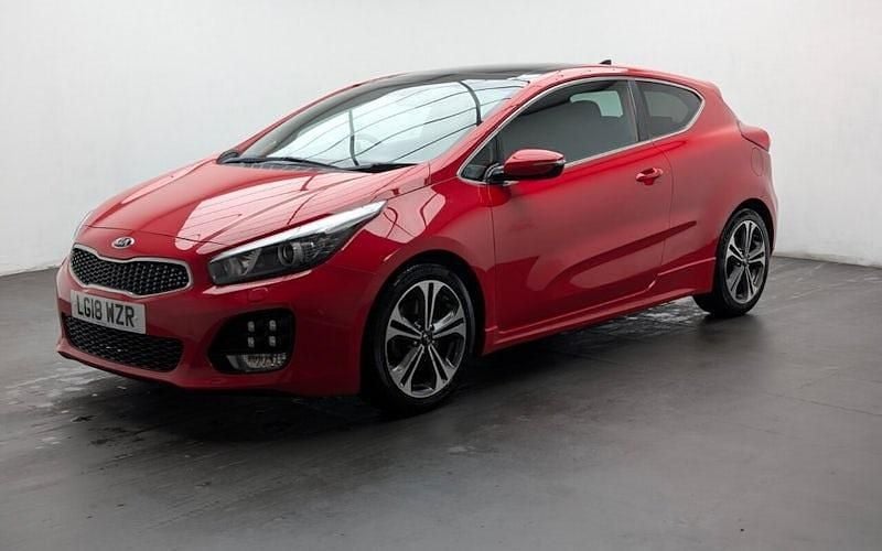 Used Kia ProCeed GT-Line S 120 HP (88 kW) 2018 Red Hatchback