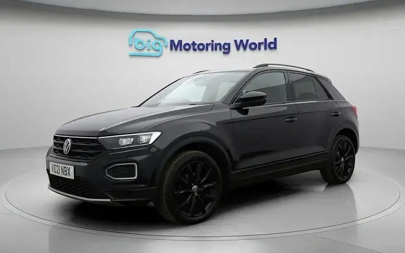 Used VW T-Roc Black Edition 150 HP (110 kW) 2021 Black SUV