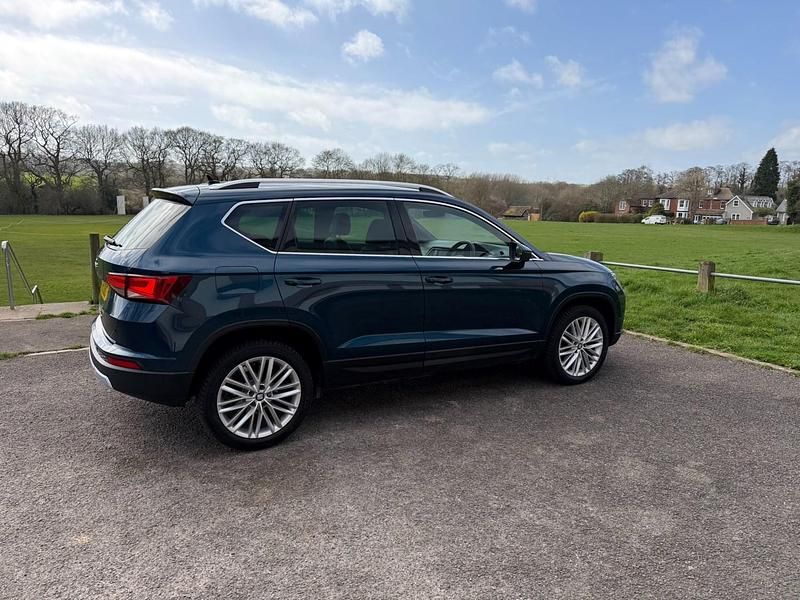 Used Seat Ateca Ecomotive 115 HP (84 kW) 2018 Blue SUV