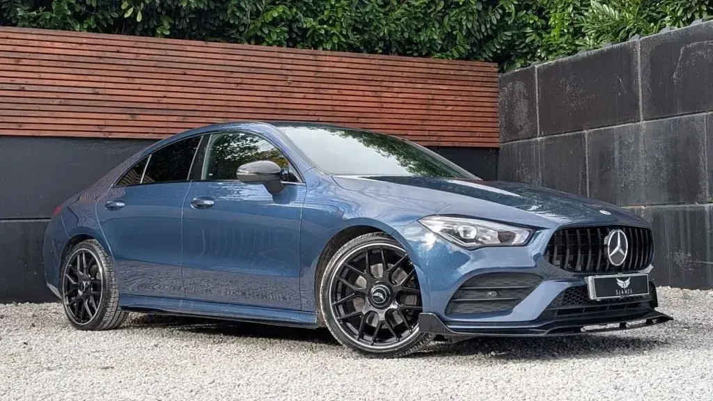 Used Mercedes CLA200 AMG Line Premium 2022 Blue Coupe