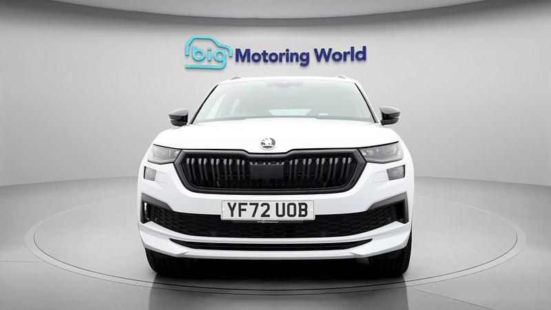 Used Skoda Kodiaq SportLine 150 HP (110 kW) 2023 White SUV