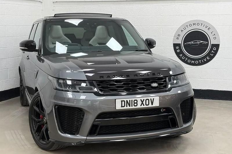 Used Land Rover Range Rover Sport SVR 575 HP (422 kW) 2018 Grey SUV