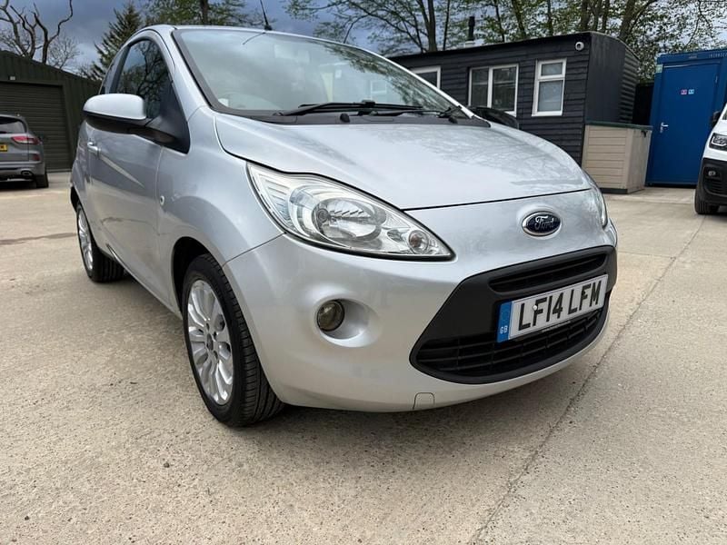 Used Ford Ka Zetec 69 HP (50 kW) 2014 Silver Hatchback