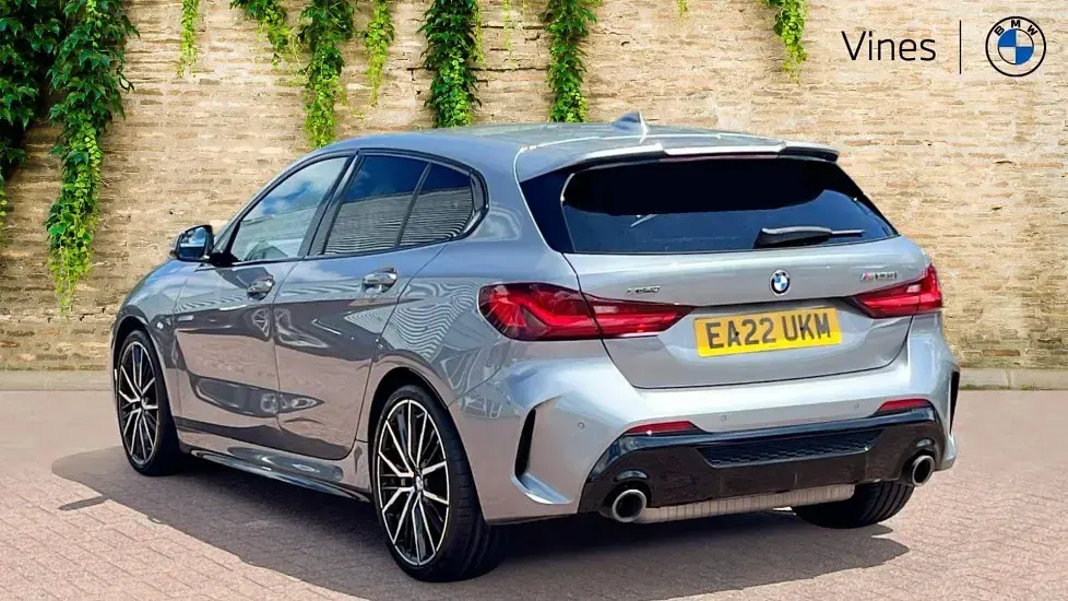 Used BMW M135 Shadowline 302 HP (222 kW) 2022 Grey Hatchback