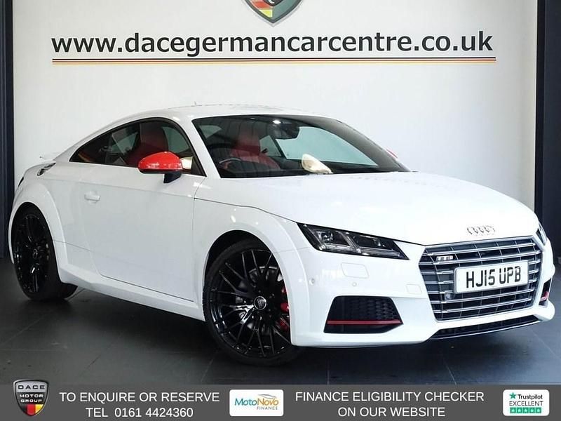 White Used 2015 Audi TTS Design Coupe | £18,440 (Fair price) - Image 1/4