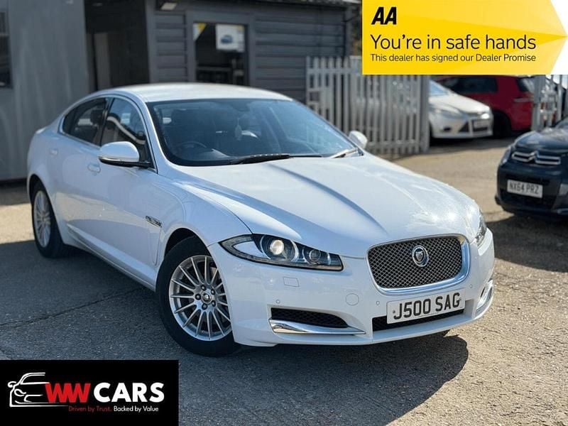 Used Jaguar XF Luxury 2012 White Sedan