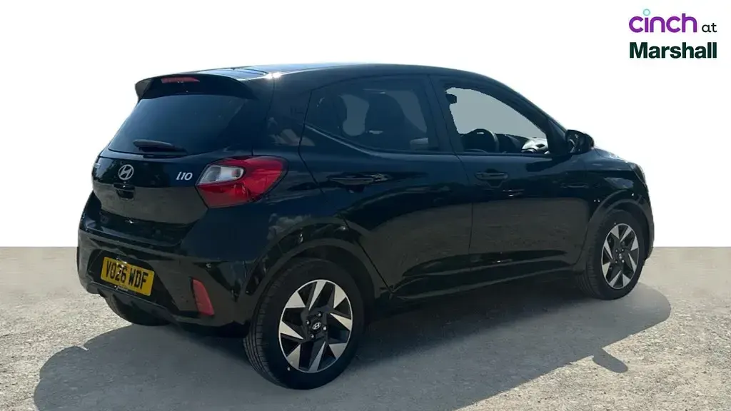 New Hyundai i10 Advanced 2026 Black Hatchback