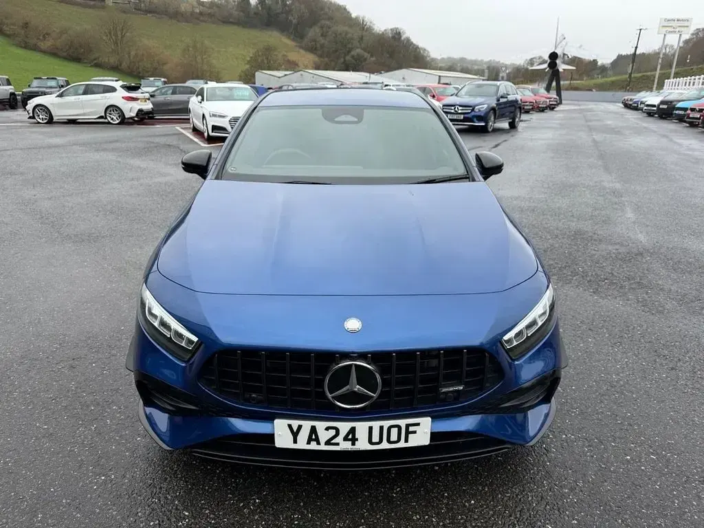 Used Mercedes A35 AMG AMG 306 HP (225 kW) 2024 Blue Hatchback