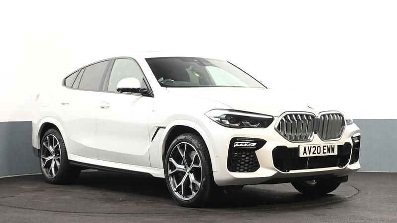 Used BMW X6 M Sport 335 HP (246 kW) 2020 White SUV