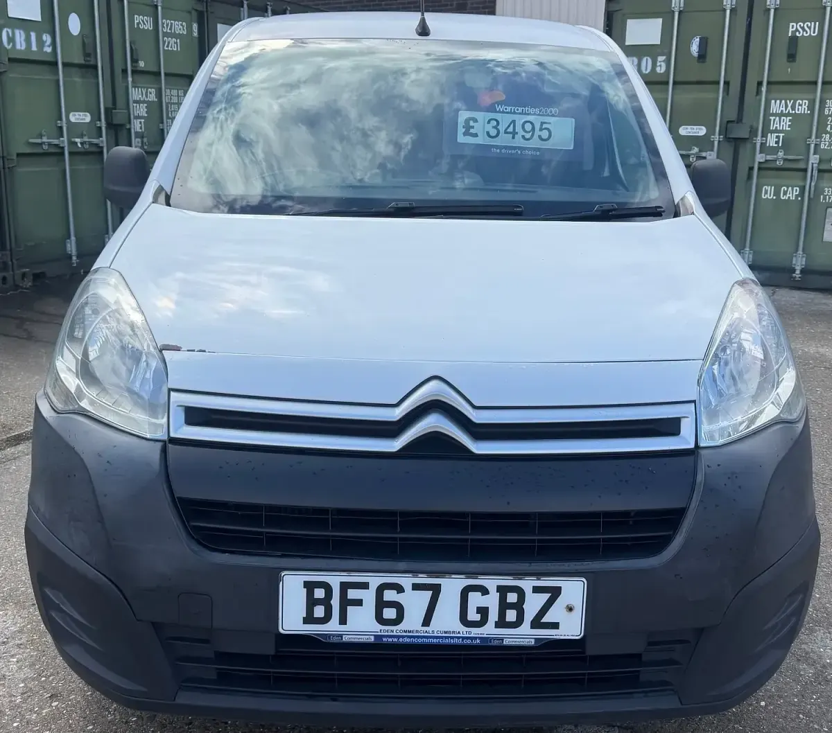 Used Citroën e-Berlingo 75 HP (55 kW) 2017 White