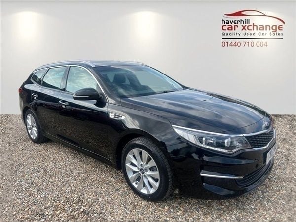 Black Used 2017 Kia Optima 2 Estate | £6,995 (Fair price) - Image 1/1