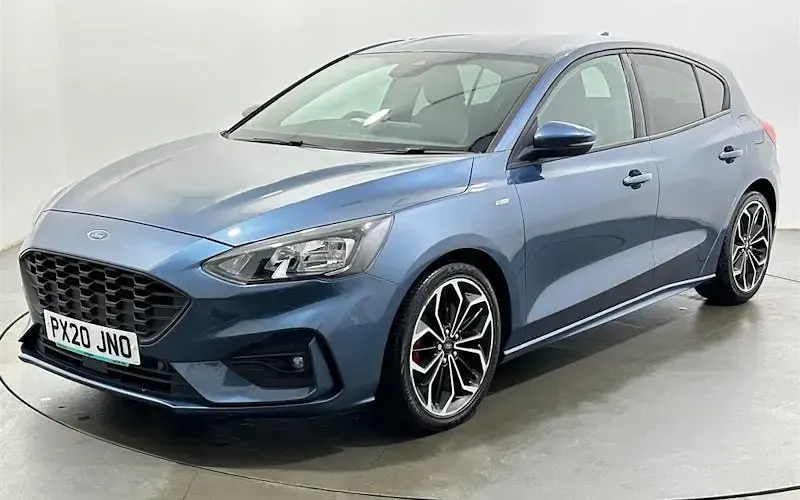 Used Ford Focus ST-Line X 120 HP (88 kW) 2020 Blue Hatchback