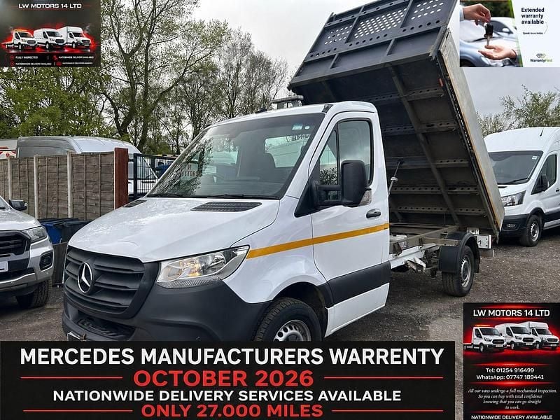 Begagnad Mercedes Sprinter Progressive 2023 Vit Van