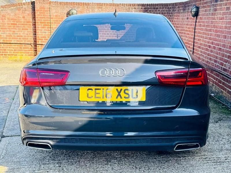 Used Audi A6 Black Edition 190 HP (139 kW) 2016 Grey Sedan